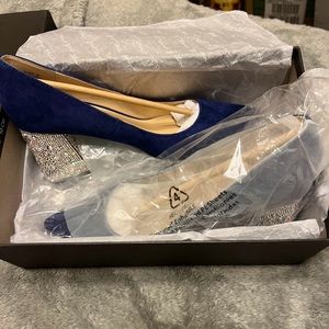 Betsey Johnson Blue Wedding Collection Shoes